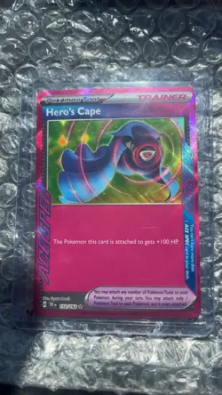 MP - Hero's Cape - 152/162 - ACE SPEC - Temporal Forces - Pokemon Card TCG - Image 3