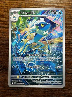 Frogadier 89/86 Chaos Rising Illustration Rare Pokemon Card Near Mint - Image 1