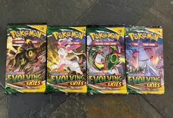 Pokemon Evolving Skies 4-Pack Art Set 🎴🔥 - Image 1