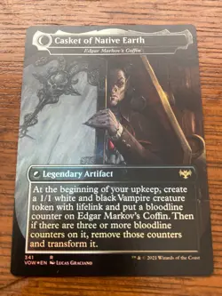 Dracula the Voyager Borderless FOIL - Crimson Vow - NM Magic the Gathering MTG - Image 2