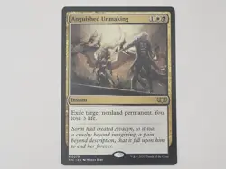 Magic the Gathering Anguished Unmaking - Commander: Tarkir: Dragonstorm (TDC) - Image 1