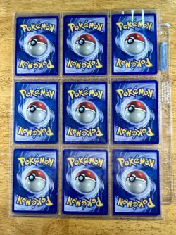 Pokemon Game 1999 Fossil 1st Edition Complete Commons/Uncommons #31-62 * NM/LP+ - Image 4