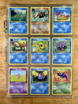 Pokemon Game 1999 Fossil 1st Edition Complete Commons/Uncommons #31-62 * NM/LP+ - Image 5