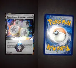 Super Boost Energy ◇ 136/156 Prism Star Rare Ultra Prism Pokemon Holo LP - Image 1