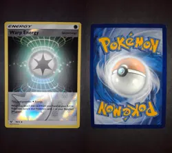 Warp Energy 70/73 Uncommon Shining Legends Pokemon Reverse Holo Lightly Played - Image 1