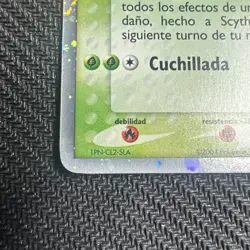 2004 Pokemon Spanish Ruby & Sapphire Scyther EX Holo 102/109 - Image 5