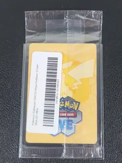 Pokemon TCG Bulbasaur 133/132 Mega Evolution Stamped Promo (Sealed) - Image 2