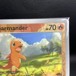 Pokemon TCG Charmander 004/165 Scarlet & Violet 151 Reverse Holo Eb Games Promo - Image 3