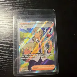 Pokemon TCG Scarlet & Violet Base Set 235/198 Arven Ultra Rare NM / M - Image 1