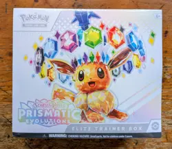 Pokemon TCG S&V Prismatic Evolutions ETB Elite Trainer Box FACTORY SEALED - Image 1