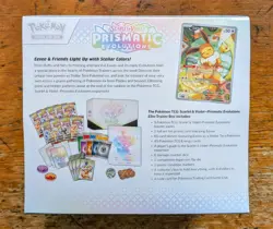 Pokemon TCG S&V Prismatic Evolutions ETB Elite Trainer Box FACTORY SEALED - Image 2