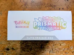 Pokemon TCG S&V Prismatic Evolutions ETB Elite Trainer Box FACTORY SEALED - Image 3
