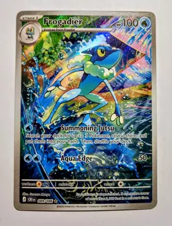 Frogadier 089/086 Illustration Rare Chaos Rising Pokemon TCG NM - Image 1