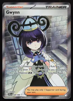Gwynn 109/084 Pitch Black POKEMON NM 2026 - Image 1