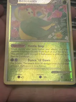 Pokemon TCG Bellossom Reverse Holo Rare HGSS Undaunted 2010 1/90- LP - Image 4