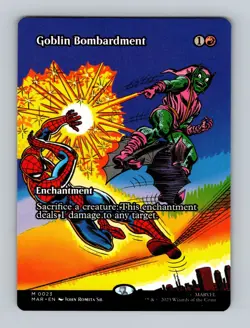 Magic the Gathering - Goblin Bombardment (Borderless) (MAR) #23 - Image 1