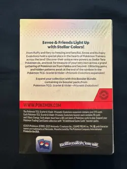 Pokemon TCG booster bundle Scarlet Violet Prismatic Evolutions English Sealed - Image 2