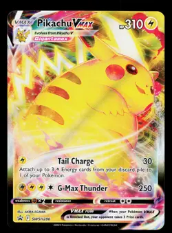 PIKACHU VMAX SWSH286 HOLO PROMO SWORD & SHIELD PROMO POKEMON NM - Image 1