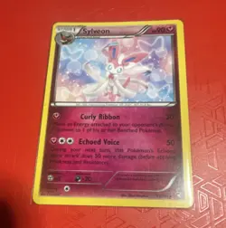 Nintendo Pokemon TCG Sylveon 72/111 XY Furious Fists Holo Rare 2014 close NM - Image 1