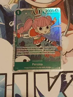Perona OP12-034 Legacy of the Master Foil SR NM Condition - Image 2