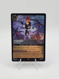 Lorcana Cold Foil - Syndrome - Out for Revenge 172/204 - Wilds Unknown - Image 1