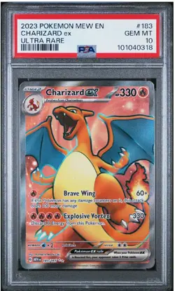 Pokemon TCG Charizard ex Scarlet & Violet-151 183/165 Holo Ultra Rare - Image 1