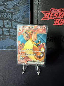 Pokemon TCG Charizard EX 183/165 Scarlet Violet 151 - Image 1