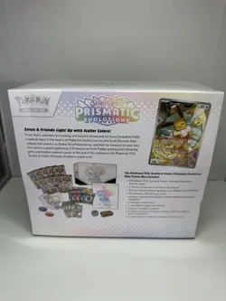 Pokemon TCG Prismatic Evolutions Elite Trainer Box New Factory Sealed - Image 3