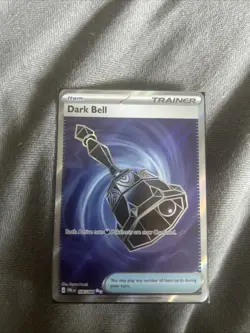 Pokemon TCG Pitch Black Dark Bell 106/084 Trainer Card Near Mint - Image 1