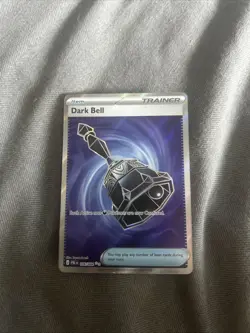 Pokemon TCG Pitch Black Dark Bell 106/084 Trainer Card Near Mint - Image 3