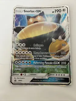 Snorlax GX SM05 Jumbo Card - Image 1
