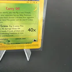 Pokemon Card - Crobat Skyridge 6/144 - Image 3