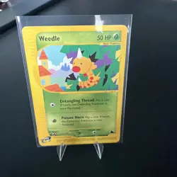 Pokemon Card - Weedle Skyridge 115/144 Common - Image 1