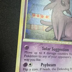 Espeon 2/90 HGSS Undaunted 2010 Cracked Ice Holo Rare Pokemon Card - Image 3