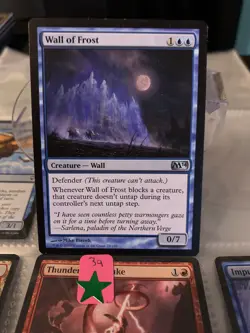 MTG Wall of Frost Magic 2014 78/249 Regular Uncommon - Image 1