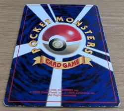 Erika's Bulbasaur Pokemon Card No.001 Old Back Promo Corocoro from Japan - Image 4