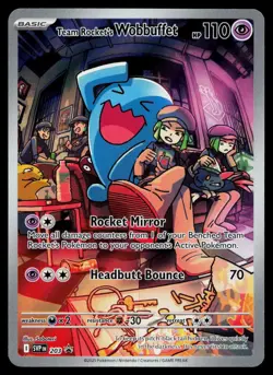 SV: Scarlet & Violet Promo Cards #203 Team Rocket's Wobbuffet #2 - Image 1