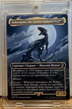 Indoraptor, the Perfect Hybrid MTG - Jurassic World Collection NM Rare - Image 1