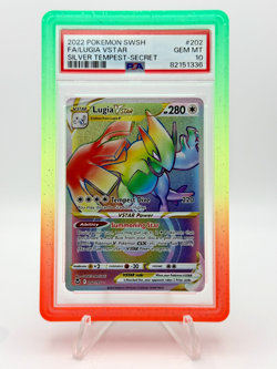 Pokemon: (PSA 10) Lugia VSTAR 202/195 -Silver Tempest -Secret - Image 1