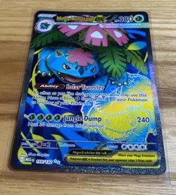 Pokemon TCG Mega Venusaur EX 155/132 Mega Evolution English NM - Image 1