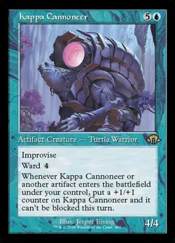 MTG Kappa Cannoneer MH3 Rare Foil #401 - Image 1