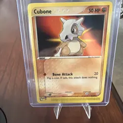 Cubone 40/95 EX Team Magma Vs Team Aqua Pokemon Non Holo - Image 1