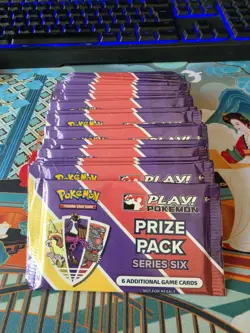 30x Pokemon PLAY! Prize Pack Series 6 Sealed - Image 1