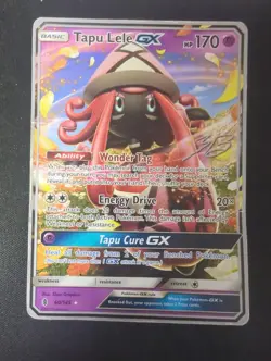 Pokemon TAPU LELE GX 60/145 Ultra Rare (2017 Championship Deck) DMG - Image 1