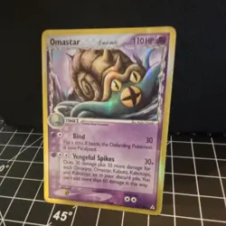 Pokemon TCG Omastar Delta Species Holo Rare 13/110 Holon Phantoms English 110 HP - Image 3