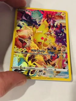Pokemon TCG 2023 Pikachu (Secret) 160/159 Secret Rare Crown Zenith Holofoil NM - Image 2