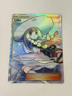 Pokemon Lillie 147/149 Sun & Moon Full Art Holo Ultra Rare Near Mint NM - Image 1