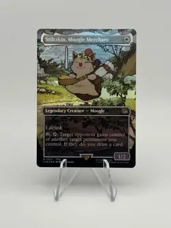 Stiltzkin, Moogle Merchant (Borderless) Foil 327 R FINAL FANTASY Near Mint - Image 1