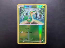 Pokemon - Snivy 1/114 Reverse Holo Common Black & White Base Set - Image 1