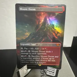 Mount Doom (Borderless) Universes Beyond: the Lord of the Rings: Foil - Image 1